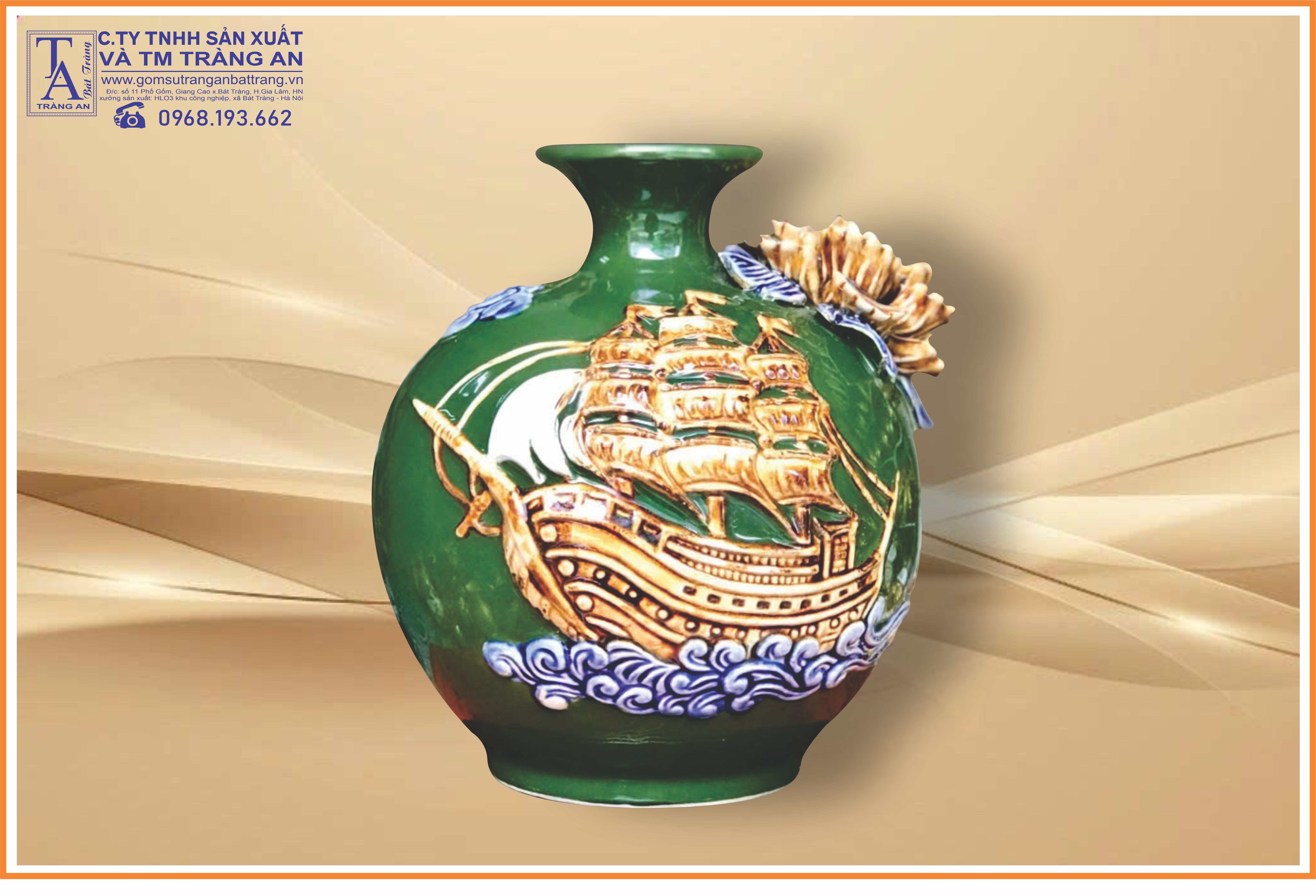 Bình tài lộc rạn